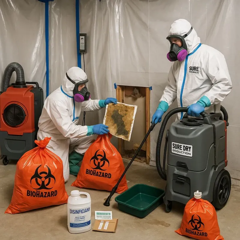Contaminated Water Handling Protocols process in Jackson County, CO